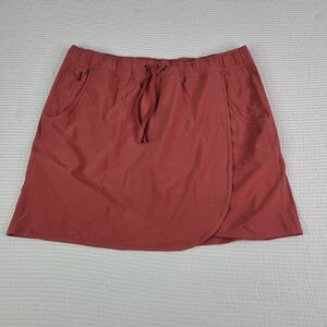 Patagonia Women's L Fleetwith Skort Skirt Rosehip